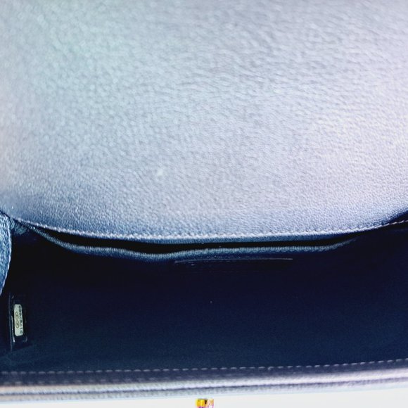 Chanel Purple Iridescent Quilted Leather Small Boy Flap Shoulder Bag - Picture 13 of 16